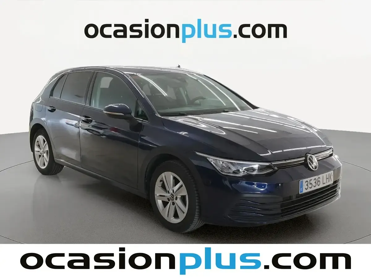Usado VW Golf VII Life 150 CV (110 kW) 2020 Azul