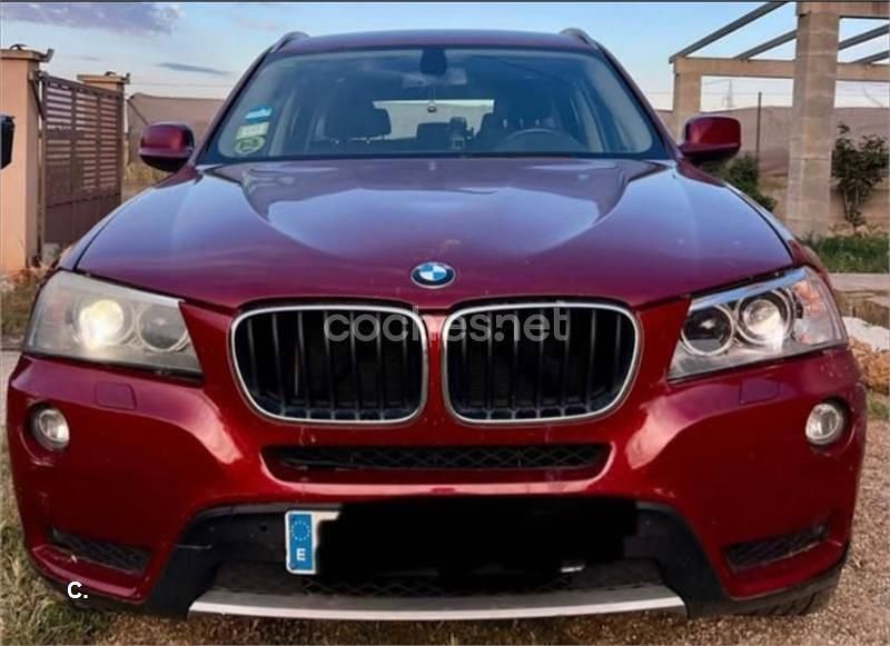 Usado BMW X3 177 CV (130 kW) 2011 Rojo SUV