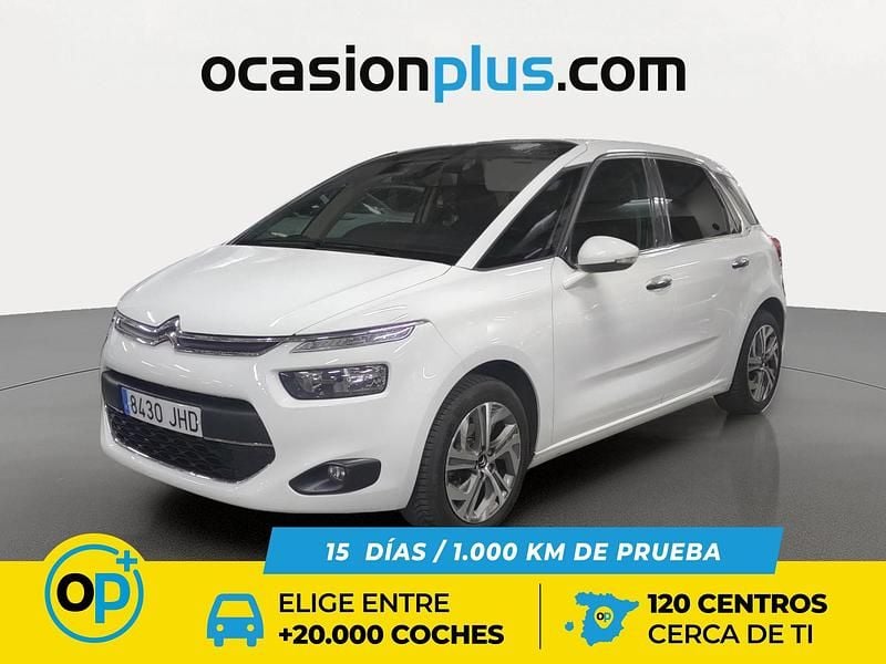 Usado Citroën C4 Intensive+ 130 CV (95 kW) 2015 Blanco Monovolumen