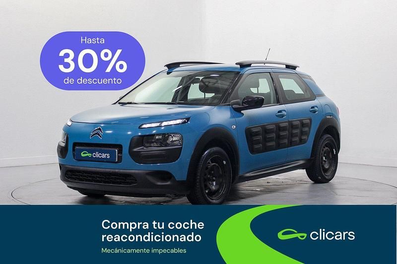 Usado Citroën C4 Cactus Feel 82 CV (60 kW) 2018 Azul Utilitario