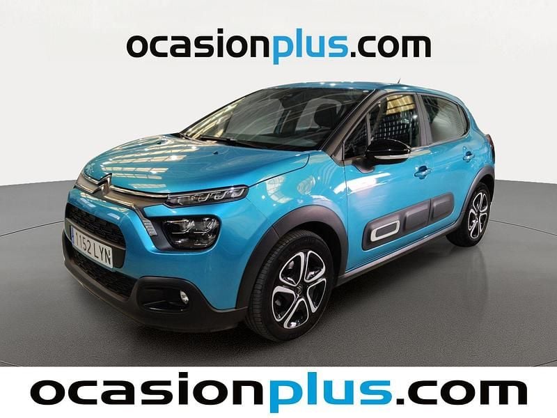 Azul Usado 2022 Citroën C3 Feel Utilitario | 10.228 € (Precio justo) - Imagen 1/4