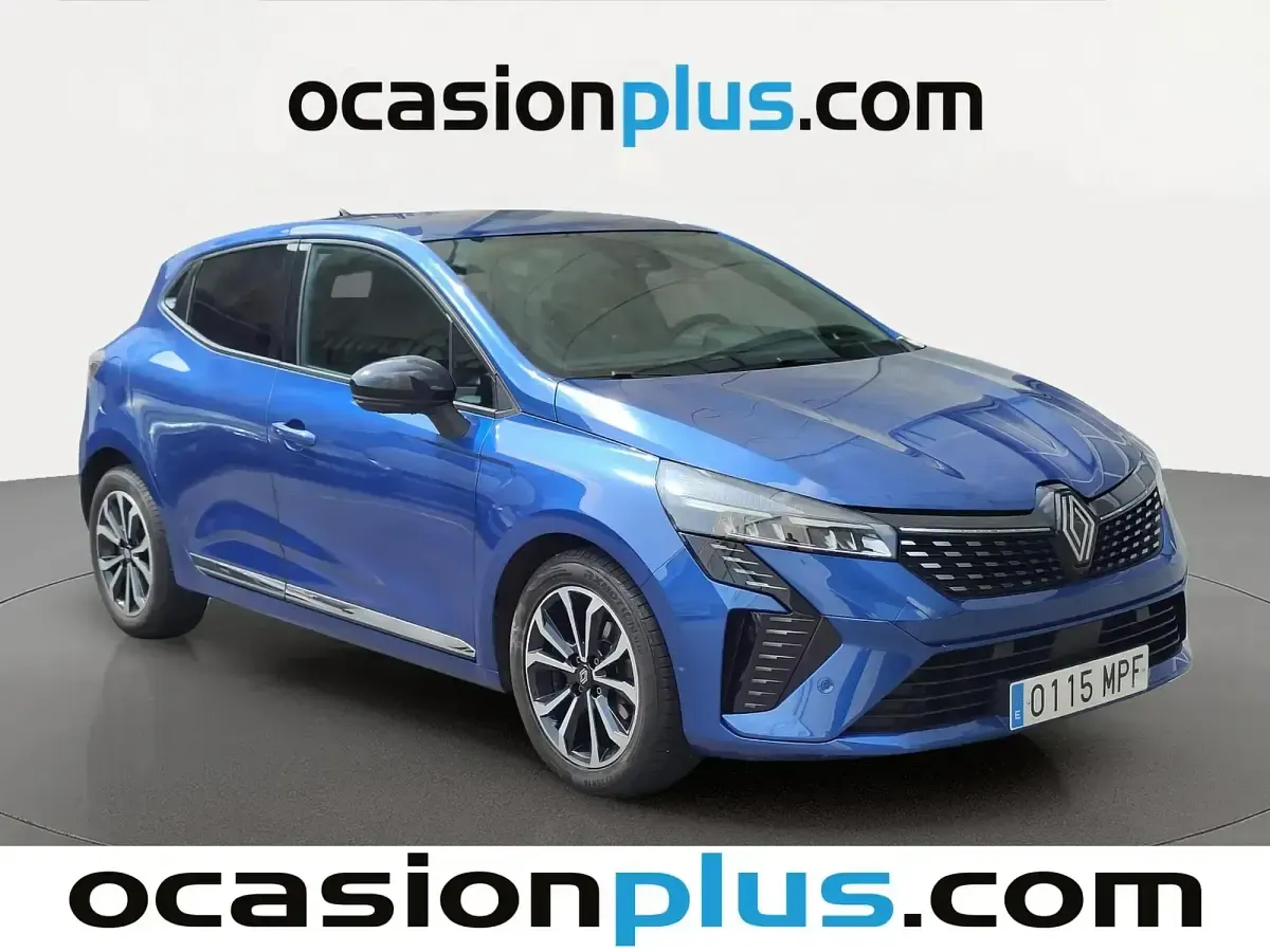 Usado Renault Clio V Techno 90 CV (66 kW) 2024 Azul Berlina