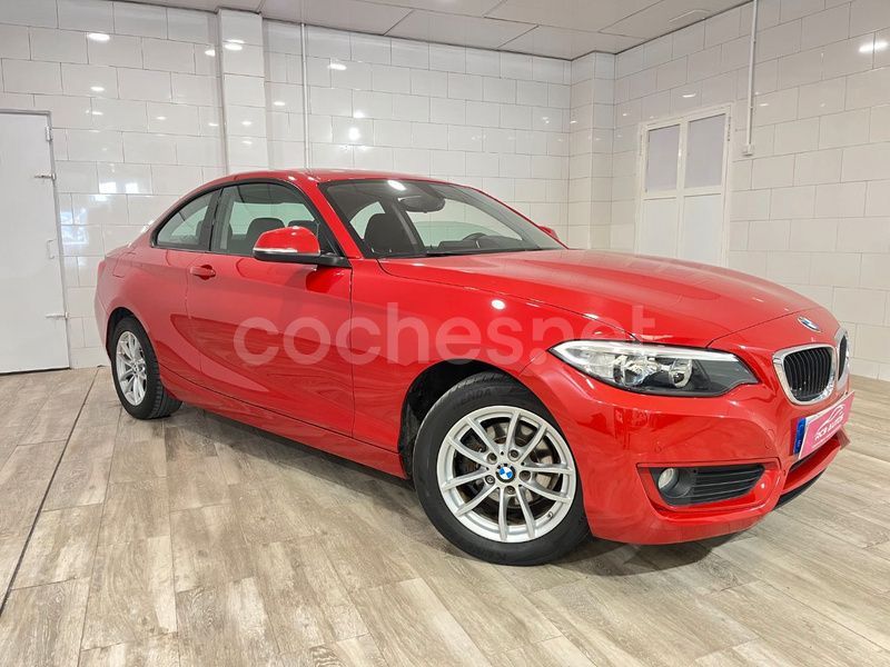 Rojo Usado 2016 BMW 218 Coupe | 16.950 € (Buen precio) - Imagen 1/4