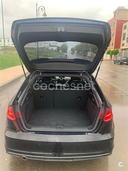 Usado Audi A3 S-Line 110 CV (80 kW) 2018 Negro Berlina