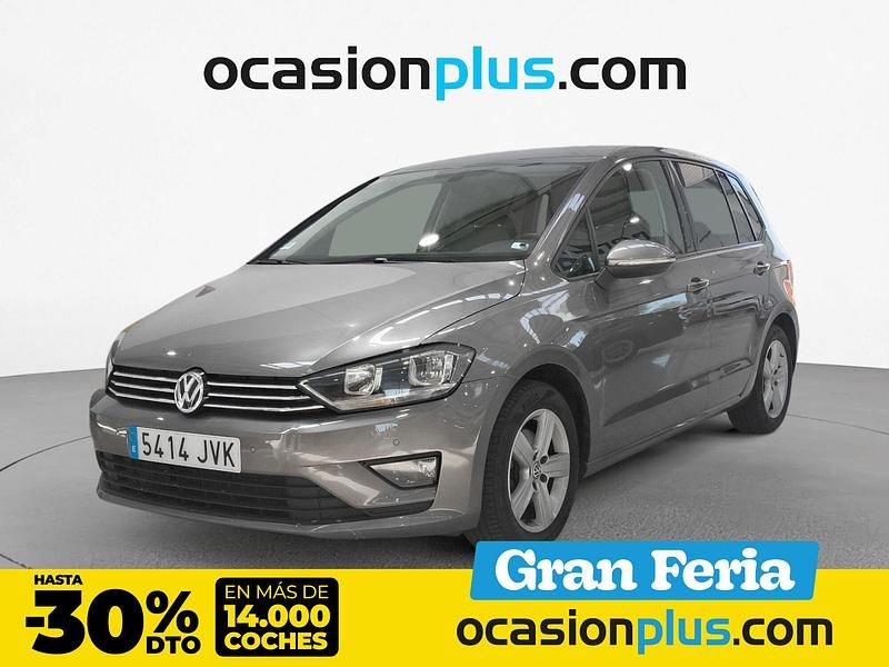 Gris Usado 2016 VW Golf Sportsvan Advance Monovolumen | 14.490 € (Caro) - Imagen 1/4