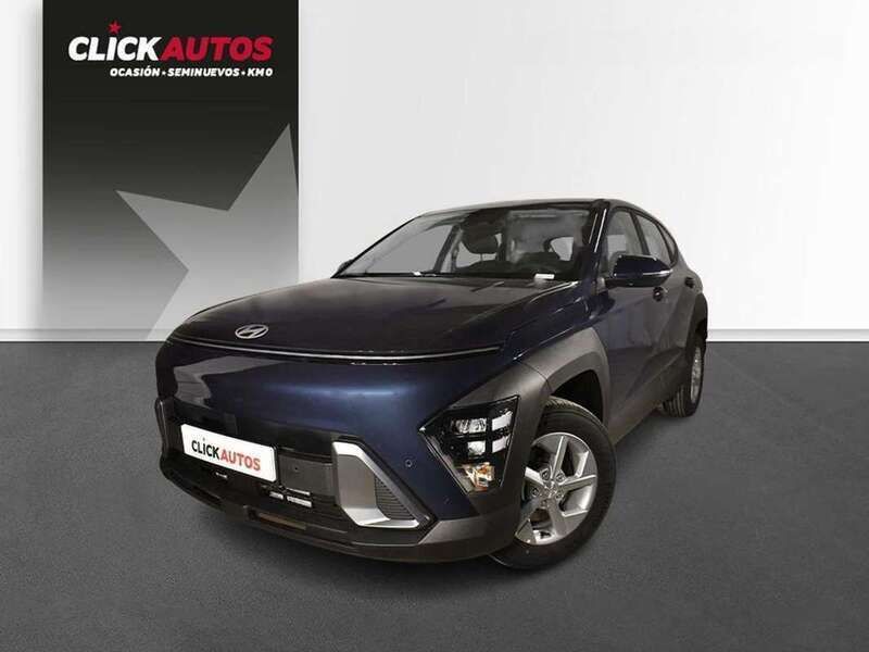 Azul Usado 2024 Hyundai Kona SUV | 19.850 € (Precio justo) - Imagen 1/4