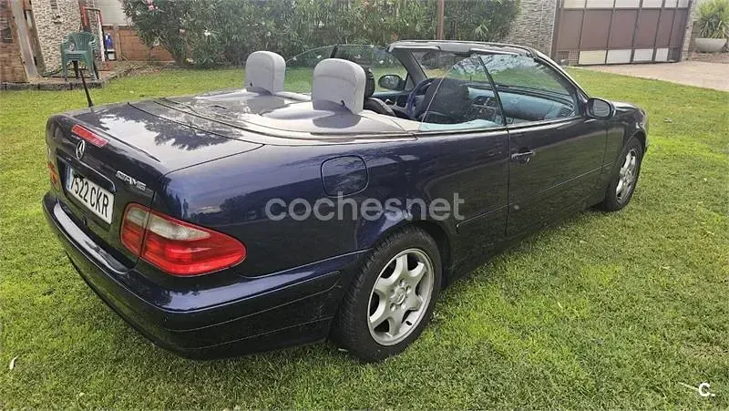 Usado Mercedes CLK230 Avantgarde 193 CV (141 kW) 2000 Azul Descapotable