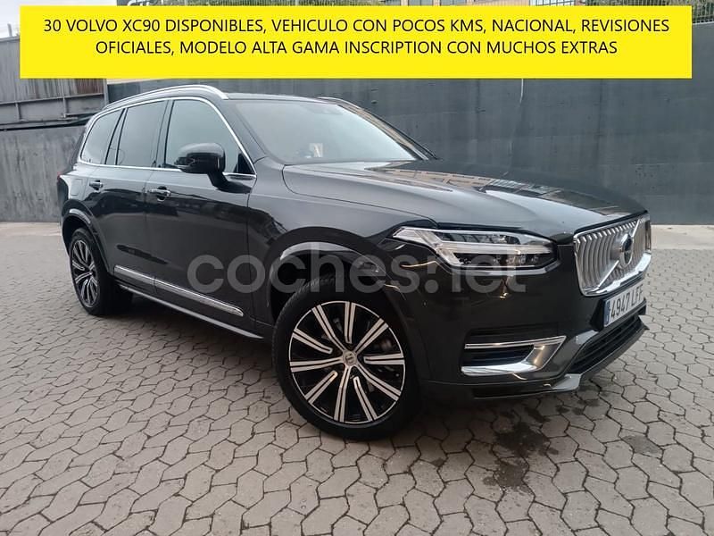 Gris / plata Usado 2021 Volvo XC90 Inscription SUV | 49.995 € (Un poco caro) - Imagen 1/4