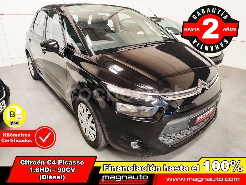 Negro Usado 2013 Citroën C4 Picasso Attraction Monovolumen | 7490 € (Precio justo) - Imagen 1/4