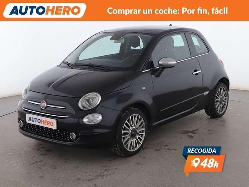 Negro Usado 2018 Fiat 500 Lounge Utilitario | 8699 € (Buen precio) - Imagen 1/3