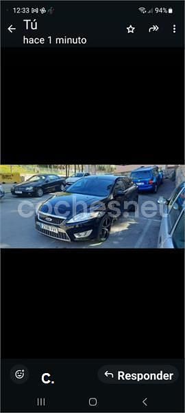 Usado Ford Mondeo Titanium 140 CV (102 kW) 2007 Negro Berlina