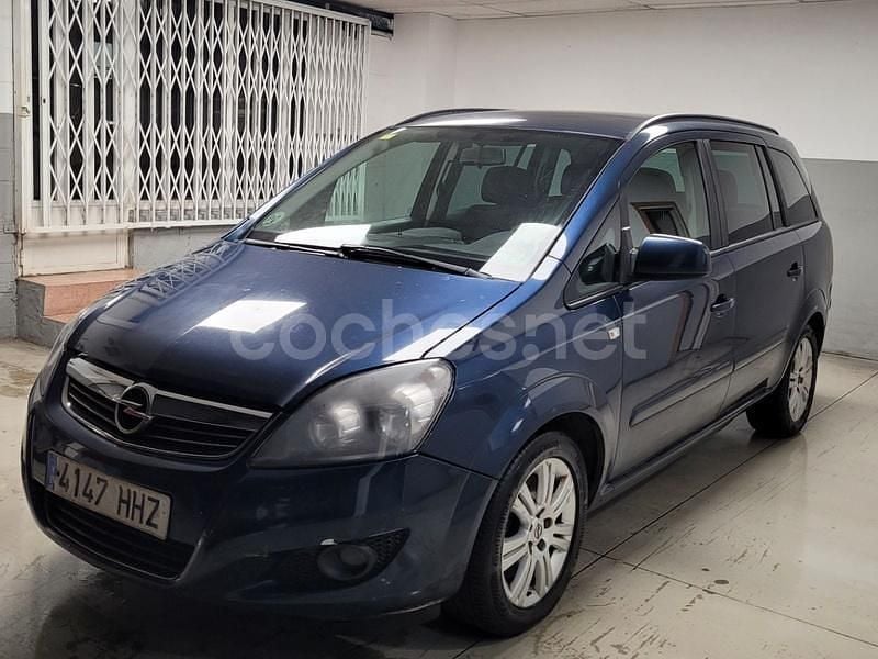 Usado Opel Zafira Family 110 CV (80 kW) 2012 Azul Monovolumen