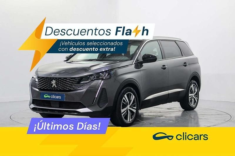 Gris Usado 2024 Peugeot 5008 Allure Monovolumen | 20.490 € (Super precio) - Imagen 1/4