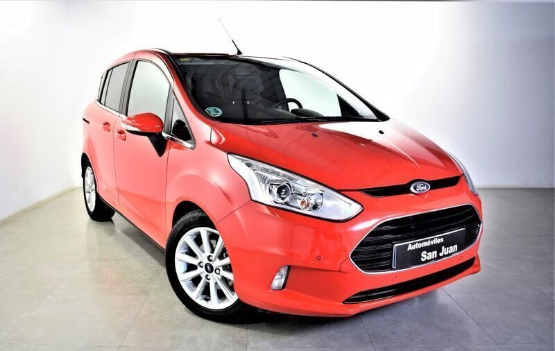 Rojo Usado 2015 Ford B-MAX Titanium Monovolumen | 13.990 € - Imagen 1/4