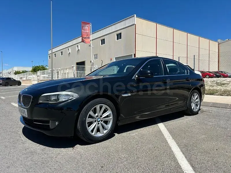 Usado BMW 520 184 CV (135 kW) 2010 Negro Berlina