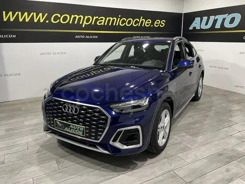 Usado Audi Q5 Sportback S-Line 163 CV (119 kW) 2023 Azul SUV