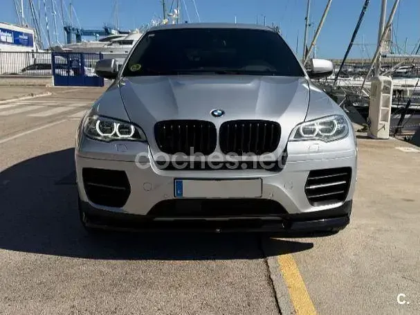 Usado BMW X6 M50 381 CV (280 kW) 2013 Gris / plata SUV