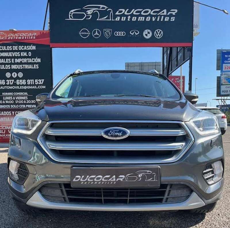 Gris Usado 2018 Ford Kuga Titanium SUV | 13.999 € (Super precio) - Imagen 1/4