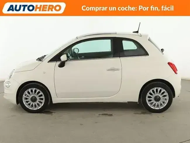 Usado Fiat 500 Lounge 70 CV (51 kW) 2019 Blanco Utilitario