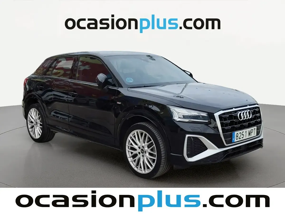 Usado Audi Q2 S-Line 150 CV (110 kW) 2024 Negro SUV