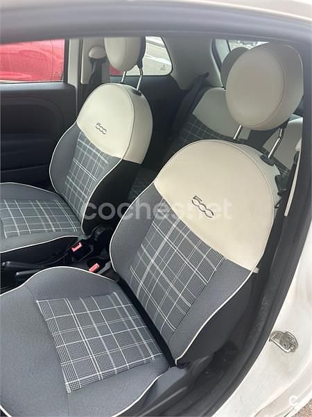 Usado Fiat 500 Lounge 69 CV (50 kW) 2019 Blanco Berlina