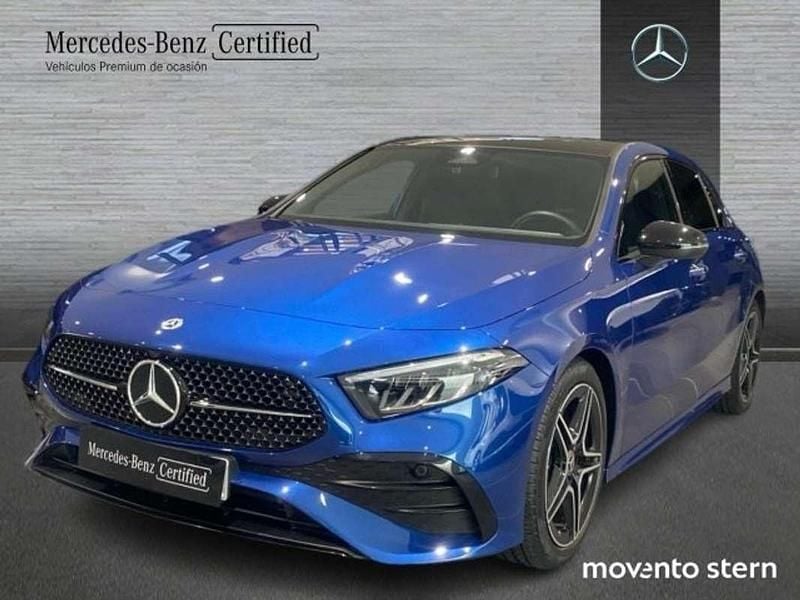 Azul Usado 2025 Mercedes A200 Advanced Utilitario | 36.500 € (Precio justo) - Imagen 1/4
