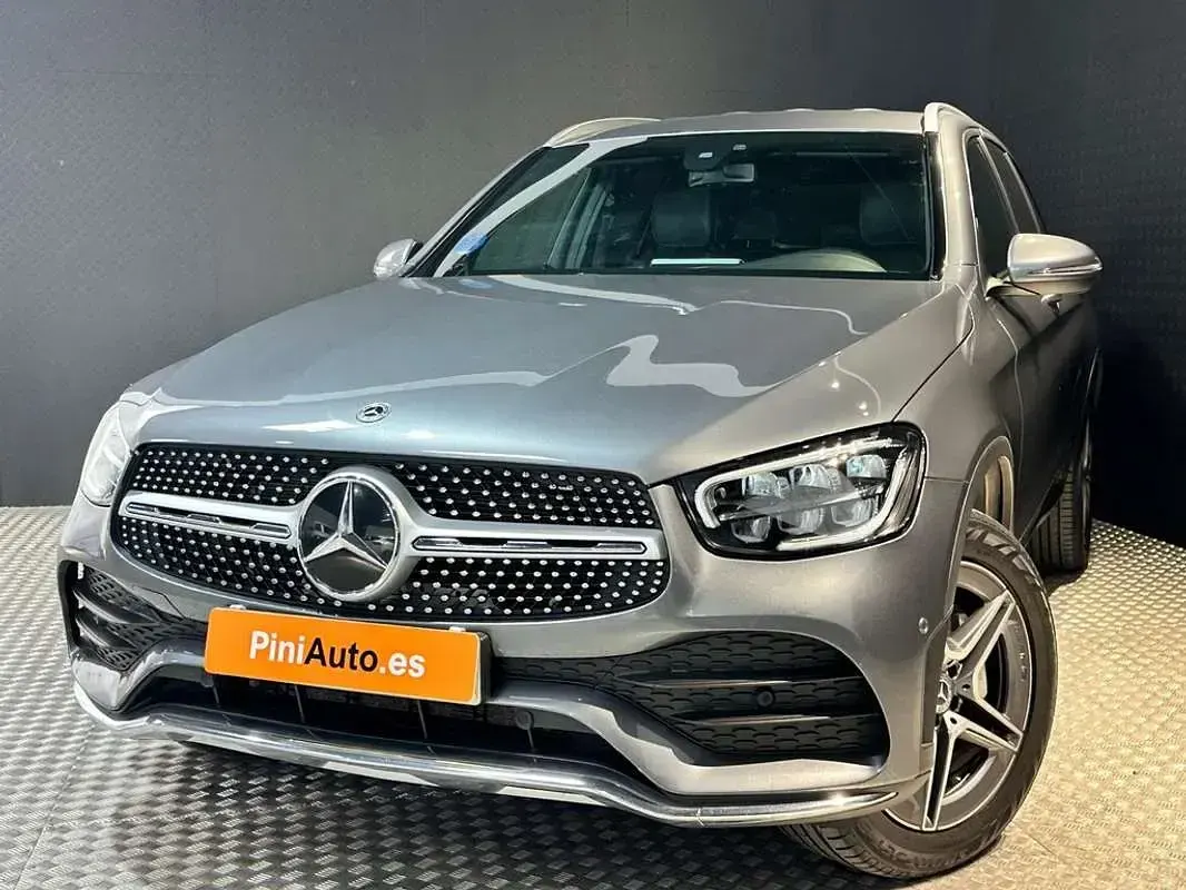 Usado Mercedes GLC300de 306 CV (225 kW) 2022 Gris SUV