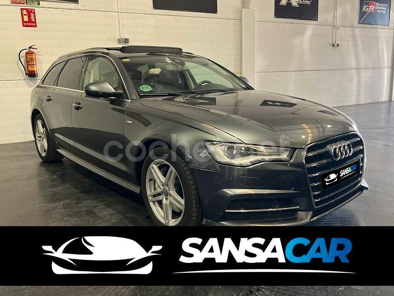 Gris / plata Usado 2017 Audi A6 S-Line Familiar | 21.999 € (Precio justo) - Imagen 1/4