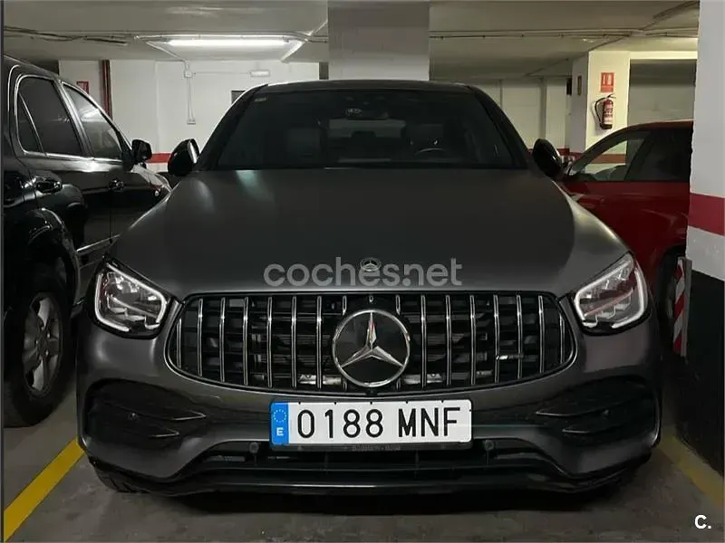 Usado Mercedes GLC300e 320 CV (235 kW) 2020 Gris / plata SUV