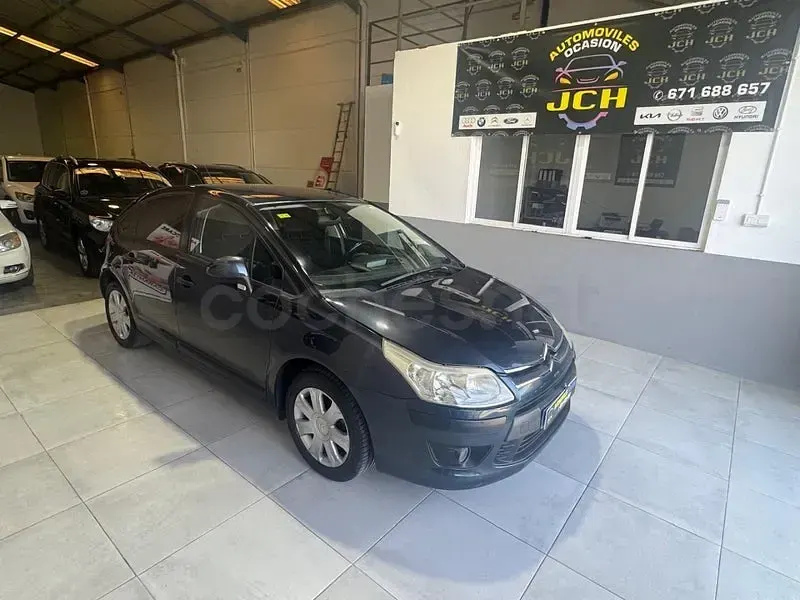 Usado Citroën C4 90 CV (66 kW) 2009 Azul Berlina