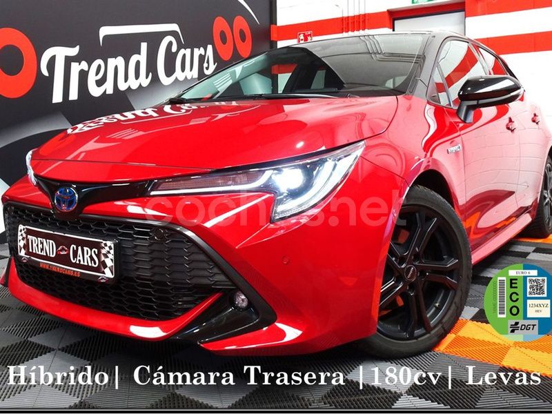 Rojo Usado 2019 Toyota Corolla Club Berlina | 23.990 € (Precio justo) - Imagen 1/4