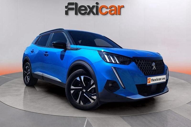 Azul Usado 2020 Peugeot 2008 GT-line SUV | 14.990 € (Precio justo) - Imagen 1/4