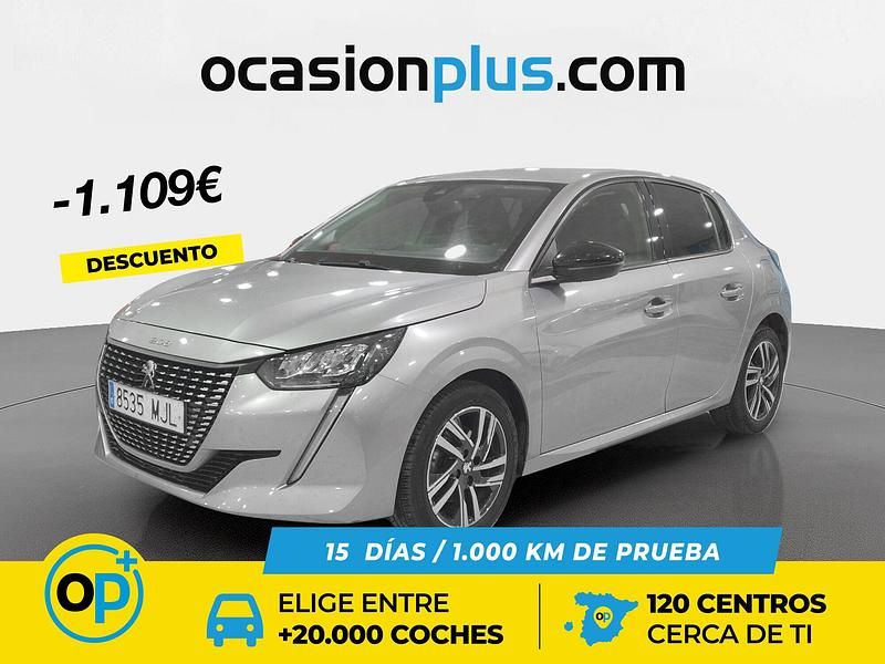 Gris Usado 2023 Peugeot 208 Allure Utilitario | 12.200 € (Precio justo) - Imagen 1/4