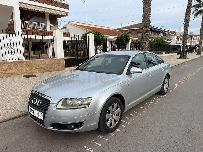 Usado Audi A6 177 CV (130 kW) 2006 Gris / plata Berlina
