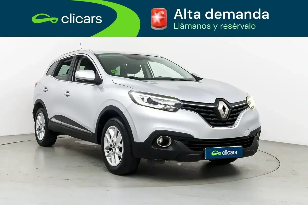 Usado Renault Kadjar 110 CV (80 kW) 2017 Gris / plata SUV