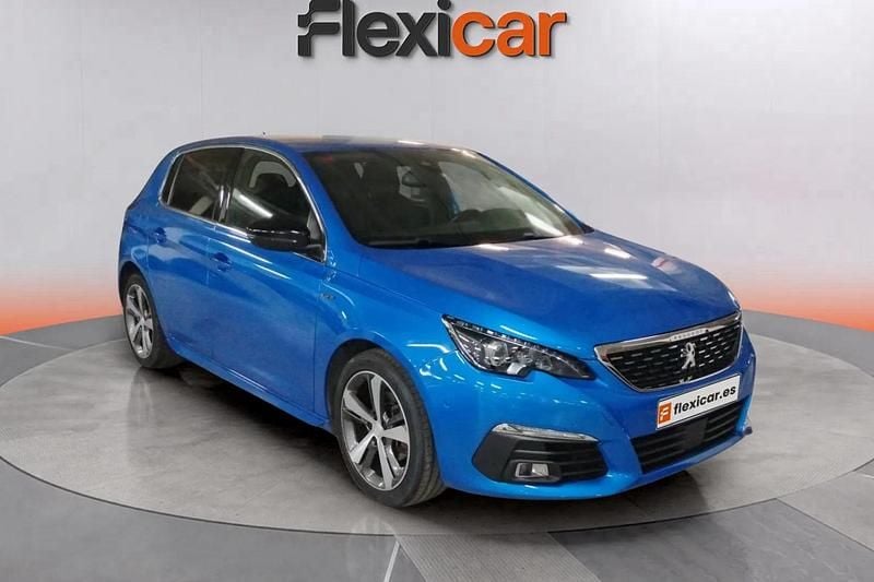 Azul Usado 2021 Peugeot 308 GT Berlina | 13.890 € (Buen precio) - Imagen 1/4