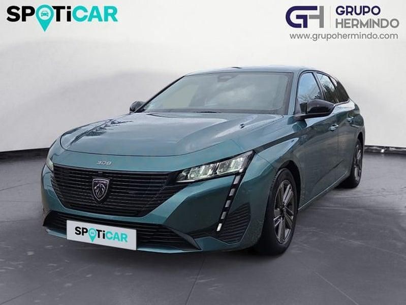 Usado Peugeot 308 130 CV (95 kW) 2022 Verde Familiar
