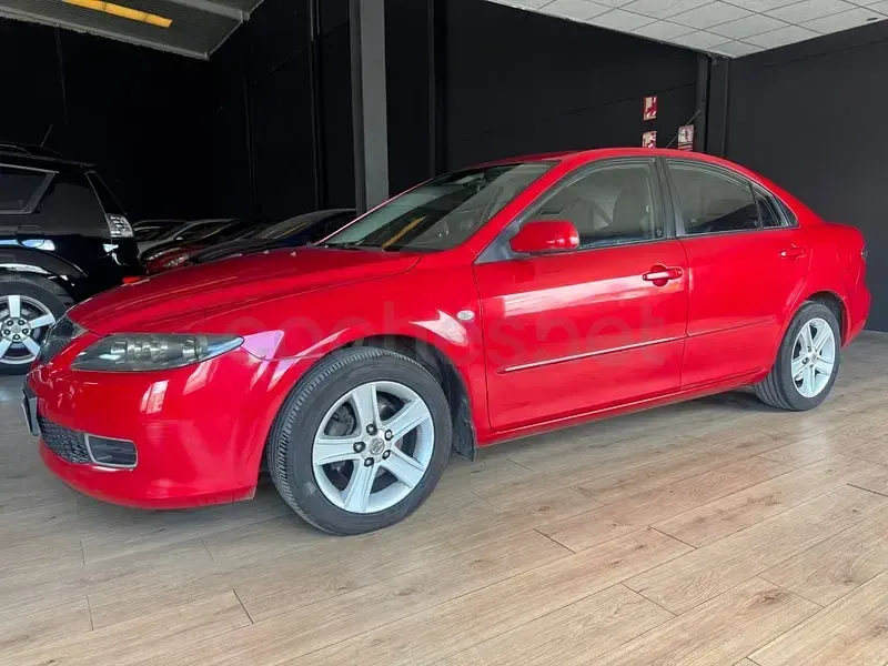 Usado Mazda 6 Active 120 CV (88 kW) 2006 Rojo Berlina