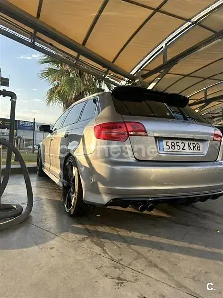Usado Audi A3 S-Line 140 CV (102 kW) 2007 Gris / plata Utilitario