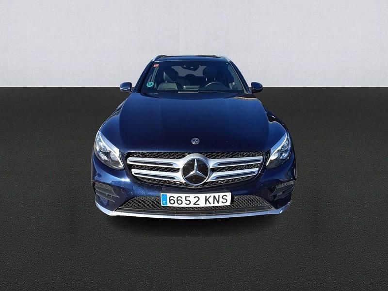 Usado Mercedes GLC250 204 CV (150 kW) 2018 Azul SUV