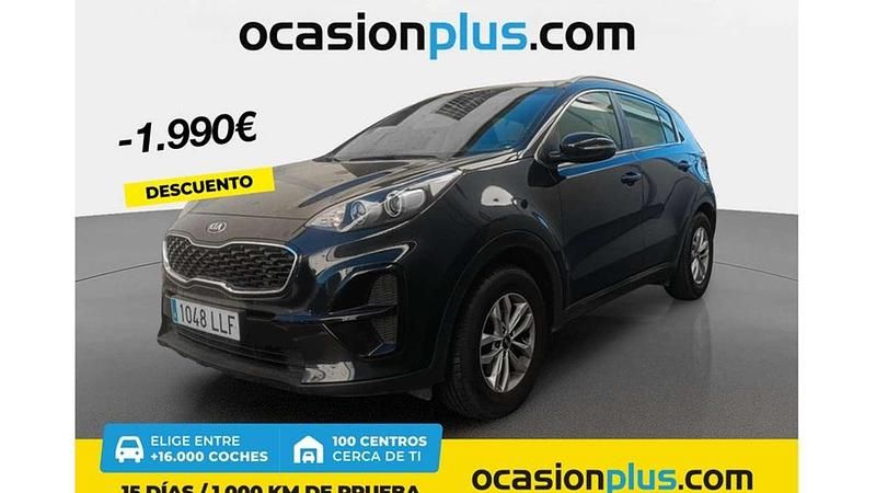 Negro Usado 2020 Kia Sportage SUV | 19.910 € (Precio justo) - Imagen 1/4
