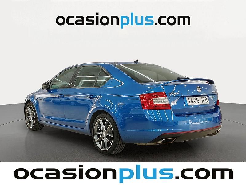 Usado Skoda Octavia RS 184 CV (135 kW) 2015 Azul Utilitario