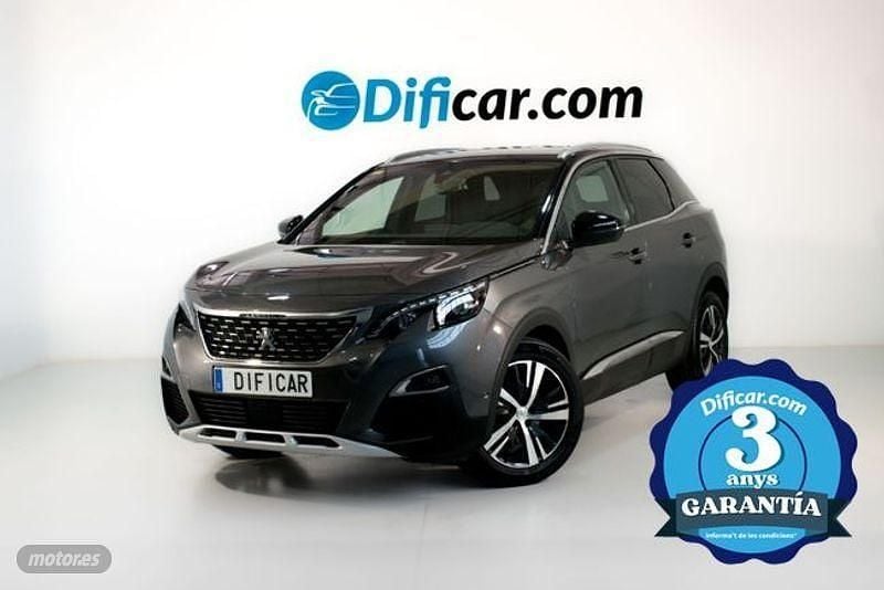Usado Peugeot 3008 GT-line 166 CV (122 kW) 2018 Gris SUV
