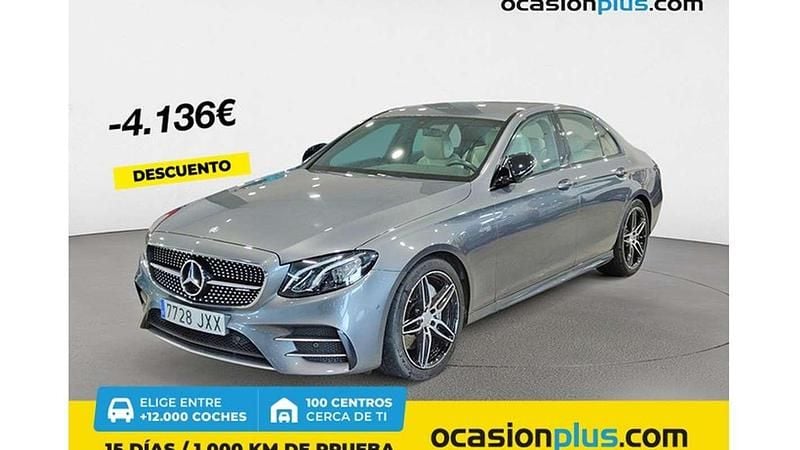 Usado Mercedes E43 AMG AMG 401 CV (294 kW) 2017 Gris Berlina