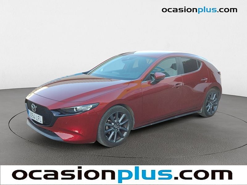 Rojo Usado 2020 Mazda 3 Utilitario | 19.000 € (Precio justo) - Imagen 1/4