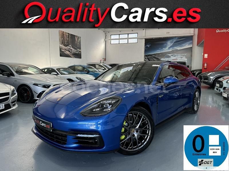 Azul Usado 2018 Porsche Panamera Sport Turismo Familiar | 64.900 € (Precio justo) - Imagen 1/4