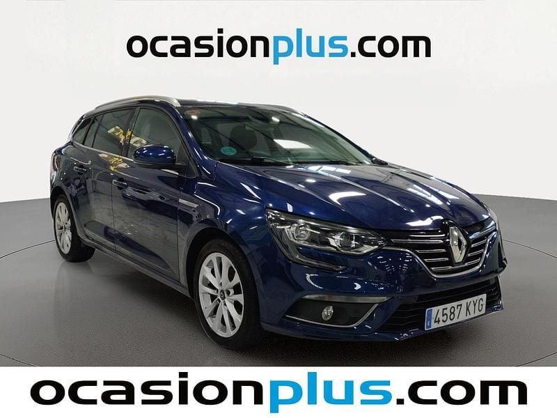 Usado Renault Mégane GrandTour Zen 140 CV (102 kW) 2019 Azul Familiar