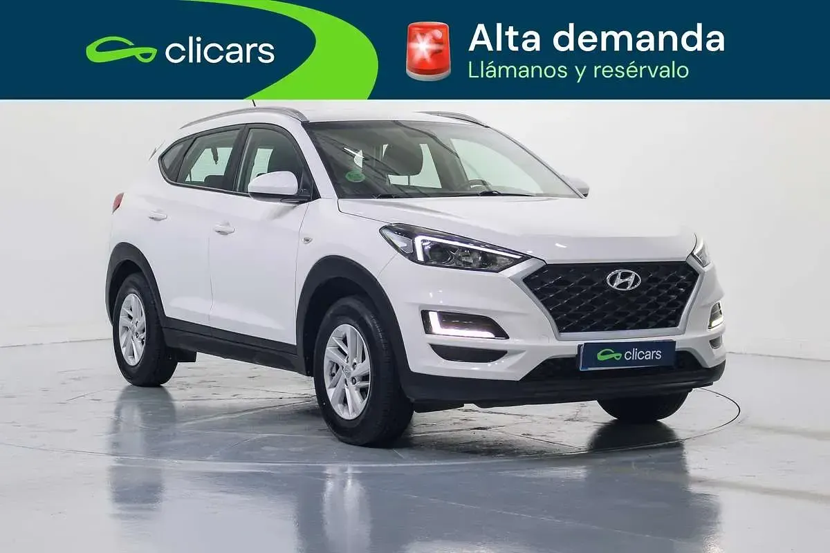 Usado Hyundai Tucson 132 CV (97 kW) 2020 Blanco SUV