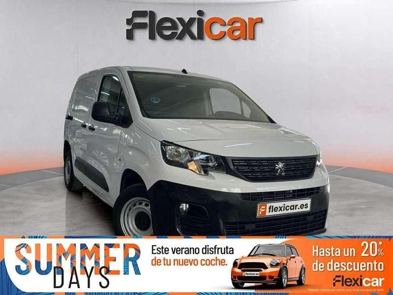 Blanco Usado 2020 Peugeot Partner S Monovolumen | 10.090 € (Precio justo) - Imagen 1/4