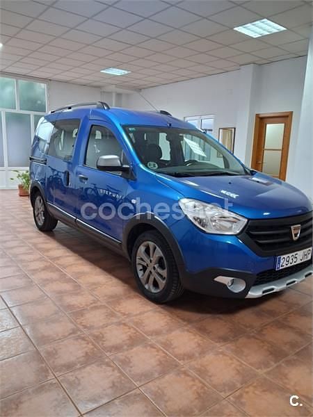Azul Usado 2015 Dacia Dokker Van | 10.000 € (Precio justo) - Imagen 1/4